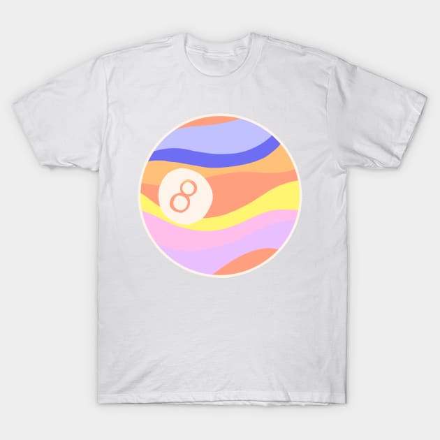 Groovy 8 Ball T-Shirt by AlishaMSchil